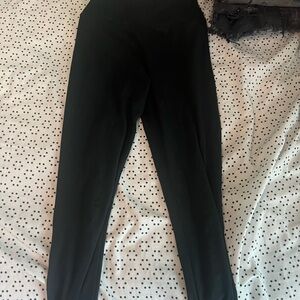Black High-Waisted Leggings